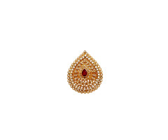 Rose Cut Precious Finger Ring -JJ25040598
