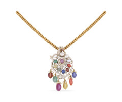 Navaratna Jadau Pendant -JJ25062824
