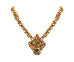 Temple Jewellery Gold Necklace -JJ25070041
