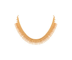 Traditional South Indian Jewellery Gold Necklace -JJ25084422
