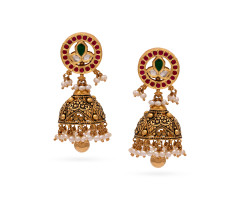 Kundan Gold Ear Wear -JJ25085119
