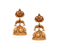 Antique Gold Ear Wear -JJ25085473

