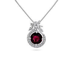 Cocktail Diamond Pendant -JJ25090066
