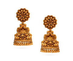 Light Weight  Gold Ear Wear -JJ25092486
