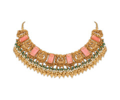 Antique Gold Necklace -JJ25095413
