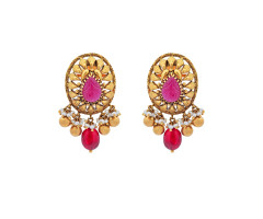 Antique Gold Ear Wear -JJ25095812

