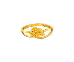 Contemporary Gold Finger Ring -JJ25100313
