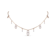 Fancy/clolour Stone Diamond Necklace -JJ25101146
