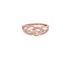 Cz Jewellery Gold Finger Ring -JJ25103509

