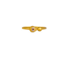 Religious Jewellery Gold Finger Ring -JJ25112364
