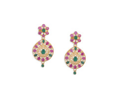 Ruby & Emerald Precious Ear Wear -JJ25120928
