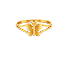 Contemporary Gold Finger Ring -JJ25122420
