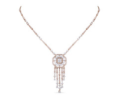 Western Diamond Necklace -JW24020364
