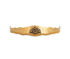 Traditional Indian Jewellery Gold Oodiyanam -JW24110158A01
