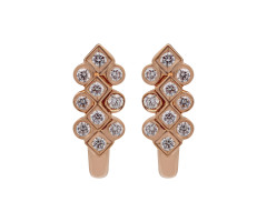 South Indian Traditional Diamond Ear Wear -JW25090306
