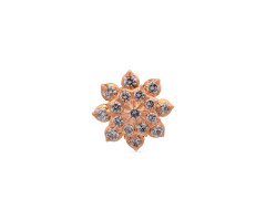 South Indian Traditional Diamond Nose Screw -JW25091191
