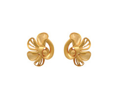 Contemporary Gold Ear Wear -JW26012309
