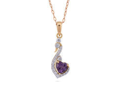 Cz Jewellery Gold Pendant -JW26020344
