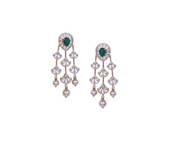 Traditional Indian Diamond Ear Wear -OR2340394
