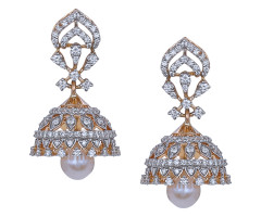 Traditional Indian Diamond Ear Wear -OR2350022
