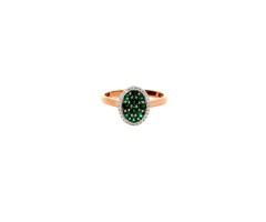 Fancy/clolour Stone
 Diamond Finger Ring -OR25021045

