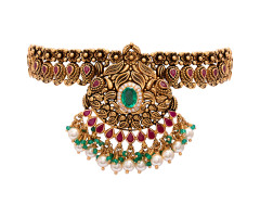 Temple Jewellery Gold Armbelt -OR25041185
