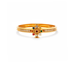 Navarathna Gold Bangle -OR25070236
