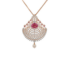 Traditional Indian Diamond Pendant -OR25120705
