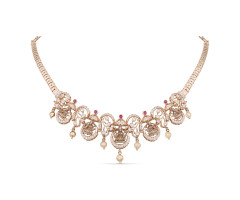 Premium Cz Gold Necklace -OR25122569

