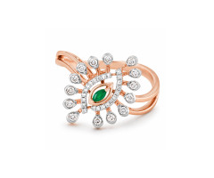 Fancy/clolour Stone Diamond Finger Ring -OR26013336
